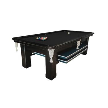 Imagem de Mesa de Sinuca e Ping Pong - 1,96x1,06 - Preto