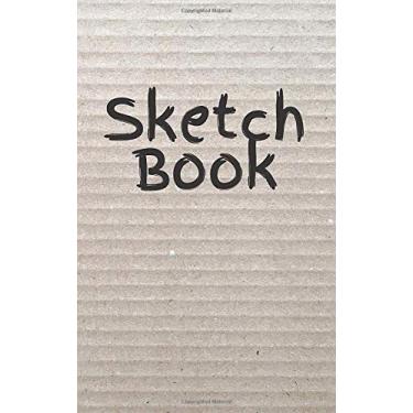 Imagem de Sketch Book: Kraft Cover - Blank paper for Drawing, Sketching, Doodling - Small - 5'' x 8'' - 160 pages - Journal, Notebook for drawing (Blank SketchBook)