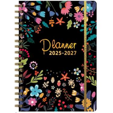 Imagem de MUFEKUM Agenda 2025-2027, Planejador Mensal de 3 Anos com 36 Páginas por Mês, Encadernado em Espiral, Papel Grosso 100g, Tamanho 5.5 X 8.5 Polegadas