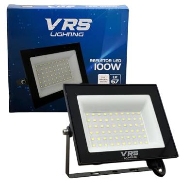 Imagem de Refletor Led 100w Holofote Branco Frio 6500k IP67 Bivolt VRS Lighting (1 Unidade)