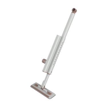 Imagem de Ioensy Mop portátil Mini Mop Reutilizável Pequeno Mop Poeira Plana Auto Squeeze Mop Curto para Pequeno Espaço Cozinha Quarto Banheiro de Vidro