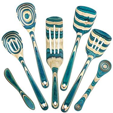 Imagem de Conjunto de utensílios de cozinha Baltique Mykonos Collection, seguro para antiaderentes