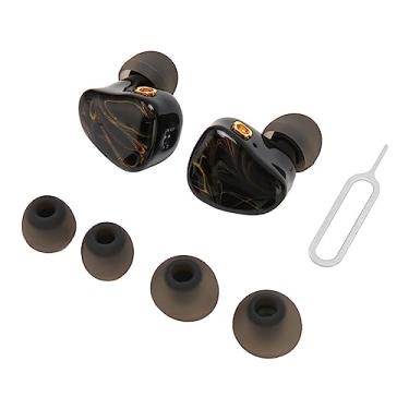 Imagem de Fones de Ouvido Fone de Ouvido Sem Fio Resina Dual Dynamic Drivers Fone de Ouvido Confortável Hifi Stereo Diy Destacável Para Tk200 Para Es60 Para Es10 Para Se215 Dual Dynamic