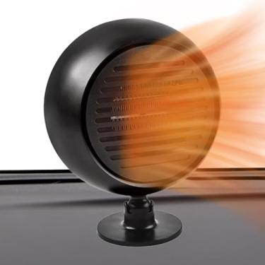 Imagem de Descongelador de aquecedor de carro,Descongelador de carro | Desembaçador de ventilador de aquecimento e | Aquecedor automotivo da substituição, calefator de rotação de 360 graus