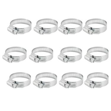 Imagem de 12 Abraçadeiras Rosca Sem Fim 33 a 57mm - nove54
