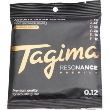 Imagem de Encordoamento Para Violão .012-.053 Resonance Premium Tagima