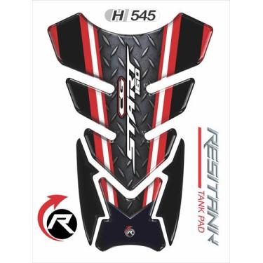 Imagem de Adesivo Protetor De Tanque Moto Cg 160 Start Resinado H545 - Resitank