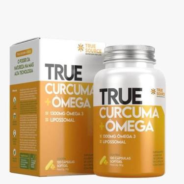 Imagem de True Curcuma + Ômega Lipossomal - True Source, 120 Capsulas