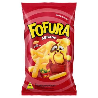 Imagem de Salgadinho de Milho Fofura 60g  - Sabores, 10x Queijo