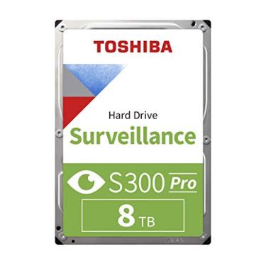 Imagem de HD Toshiba Surveillance S300, 8TB, 3.5, 7200RPM, Sata III 6GB/s, Cache 256MB, HDWTA80UZSVAR