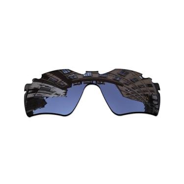 Imagem de Vonxyz Substituição para óculos de sol Oakley Radar Path – Várias opções, Black Mirrorcoat Polarized, 0