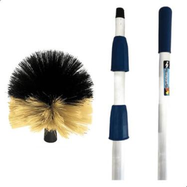 Imagem de Cabo Extensível 6 Metros com Vassoura Limpa Teto Forro e Gesso - PREVE