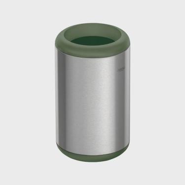 Imagem de Lixeira Inox Sustentável Tramontina Portofino Lyf Acetinado 10 Litros Sem Tampa