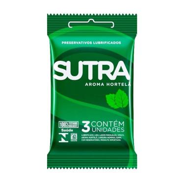 Imagem de Preservativo Sutra Hortelã 24 Embalagens com 3 Unidades