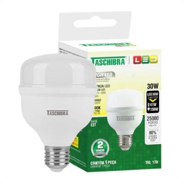 Imagem de Lampada Bulbo 30w Branco Quente 3000k Alta Potencia Bivolt Taschibra