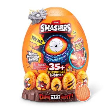 Imagem de Smashers Dino Hunt Serie 1 Cinza - Fun Divirta-se