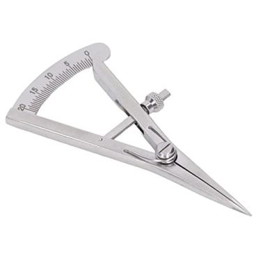 Imagem de Bússola de Metal, Régua Rotativa, Dispositivo de Medição do Cursor, Medidor de Marcação de Aço Inoxidável para Couro, Madeira e Produtos de Metal (Medidor de marcação de