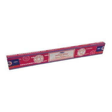Imagem de Incenso Indiano Indian Rose Rosa Massala Satya Mini 7,5g - Lua Mística