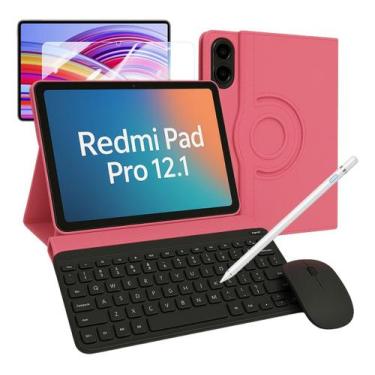 Imagem de Capa Teclado Para Tablet Xiaomi Redmi Pad Pro 12.1 Completo - NoBrand,