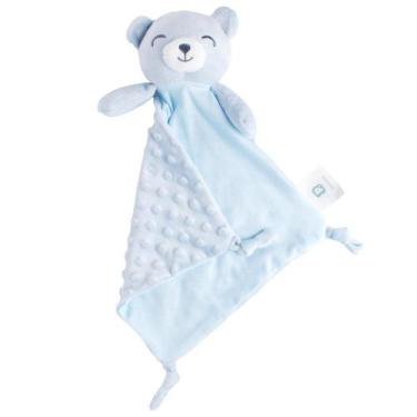 Imagem de Naninha Com Textura Tamanho Único Masculino Pimpolho - Urso/Azul