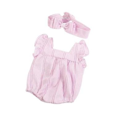 Imagem de Roupas para Boneca Reborn 40cm - Vestido, Macacão e Colete - Acessório