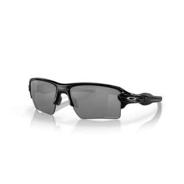 Imagem de Oakley Oo9188 Flak 2.0 XL Óculos de sol retangulares masculinos, Polido preto/Prizm preto polarizado, 59 mm