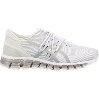Imagem de ASICS Womens Gel-Quantum 360 4 Sneaker, White/Mid Grey, Size 8.5