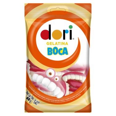 Imagem de Bala Dori Gelatina Boca 60g
