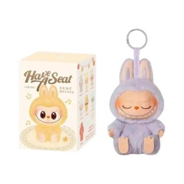 Imagem de 14cm Labubu Batimento Cardíaco Dos Desenhos Animados Estatueta De Pvc 