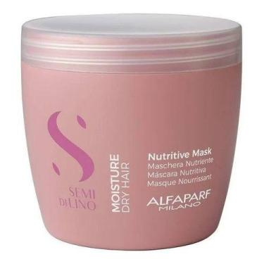 Imagem de Kit alfaparf com 2 mascara nutritive moisture semi di lino 500 gr