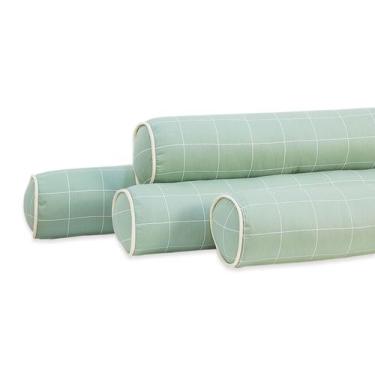 Imagem de Kit Protetor Rolinhos Cama Solteiro Montessoriana 4 Pçs Menino Menina 