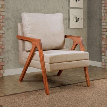 Imagem de Poltrona Decorativa Mona Bege