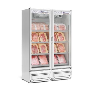 Imagem de Refrigerador Expositor Vertical 957 Litros Branco 127v Gelopar Gcbc-950