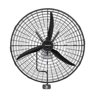 Imagem de Ventilador De Parede 1,00 Metro Grade De Plástico 1/2 CV Preto VP1M2 220V Ventisol