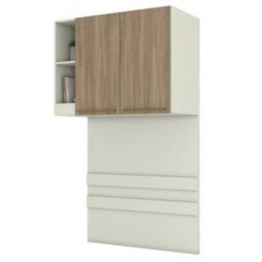 Imagem de Modulo Henn Seletto 2 Portas Mc12-133 Areia/jequitiba