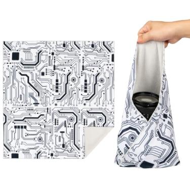 Imagem de Walking Way Envoltório Protetor, Pano Mágico Autoadesivo Para Armazenamento De Câmeras, Antirriscos, À Prova Poeira, Bolsa Lavável Lentes Dslr, Smartphones, Laptops, Cosméticos