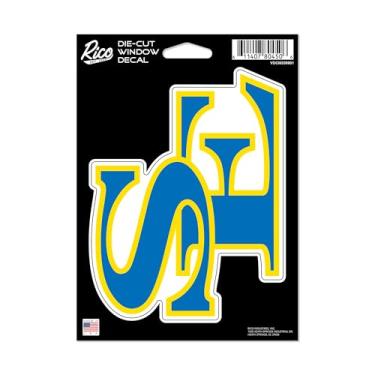 Imagem de Rico Industries NCAA Southeastern Oklahoma State Savage Storm 12,7 cm x 17,8 cm Decalque de vinil cortado - acessório para carro/caminhão/casa