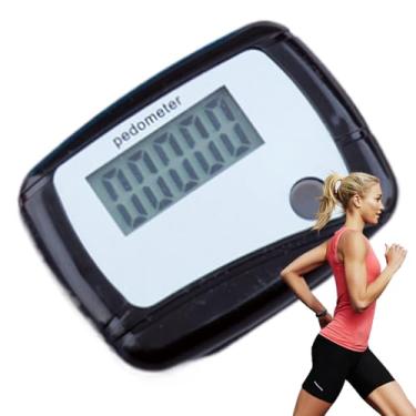 Imagem de Pedômetro Para Caminhada - Contador De Passos Simples Com Clip | Ferramenta Fitness Com Visor Digital Para Esportes Ao Ar Livre, Corrida, Caminhada, Trilhas E Mulheres