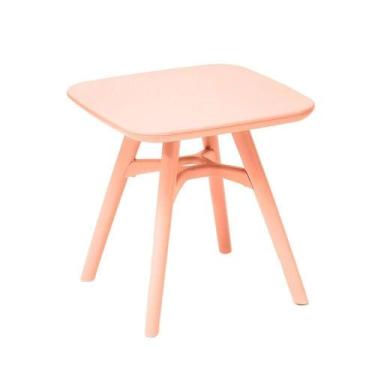 Imagem de Mesa Infantil Quadrada 51,5cm X 51cm Pipa Pêssego - Rivatti