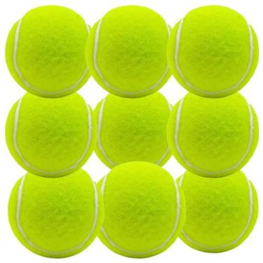 Imagem de Bola De Tênis Amador Tradicional Redstar Pack Com 9 Bolas ELJ0405 (BOA