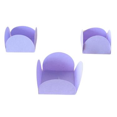 Imagem de 40 Forminhas para Doces Petalas para Aniversários Casamentos e Comemorações Docinhos Confeitaria 