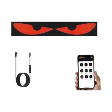 Imagem de Painel De Matriz De Módulo LED Flexível Controlado Por App Bluetooth 5