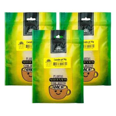 Imagem de Kampo de Ervas, Kit 3 Catuaba pó Premium Pura 50g cada Kampo de Ervas