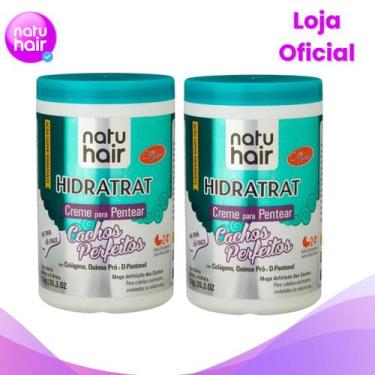 Imagem de Creme para Pentear Cachos Perfeitos Natuhair 1kg (2 UN) - Natuhair Cos