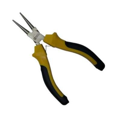 Imagem de Alicate Mini Pro Bico Redondo 4,5'' Forjado em Aço - DTOOLS