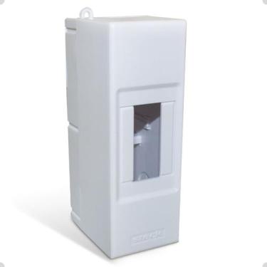 Imagem de Quadro Distribuição Sobrepor Sem Porta Box 2 Din Steck