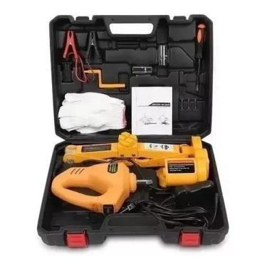 Imagem de Kit 3 x 1 macaco + compressor + cha impac - nakasaki - nk3sj