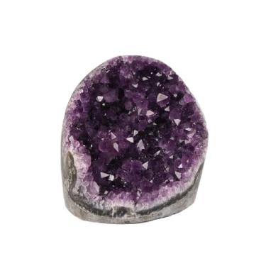 Imagem de JIC Gem Class 1 Ametista natural vertical, Roxa, .5-1 Pound