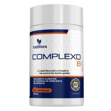 Imagem de Complexo B (B1, B2, B3, B5, B6, B7, B9, B12) 60 Caps Tuttiflora