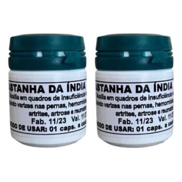 Imagem de Original Castanha índia Indiana lacrada 2 Potes - Natural Ervas